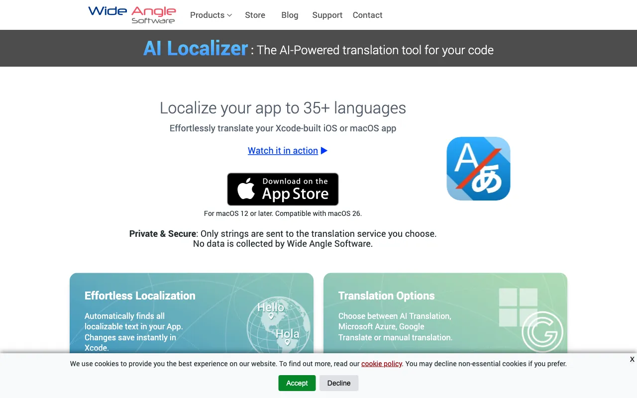 AI Localizer — preview screenshot