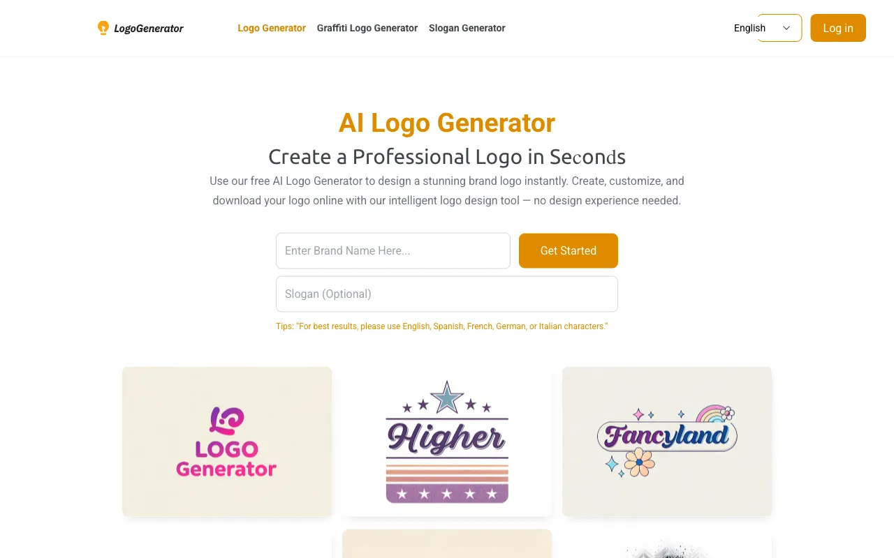 AI Logo Generator — preview screenshot