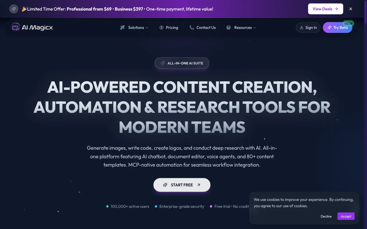 AI Magicx — preview screenshot