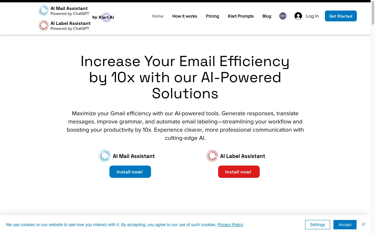 AI Mail Assistant — preview screenshot