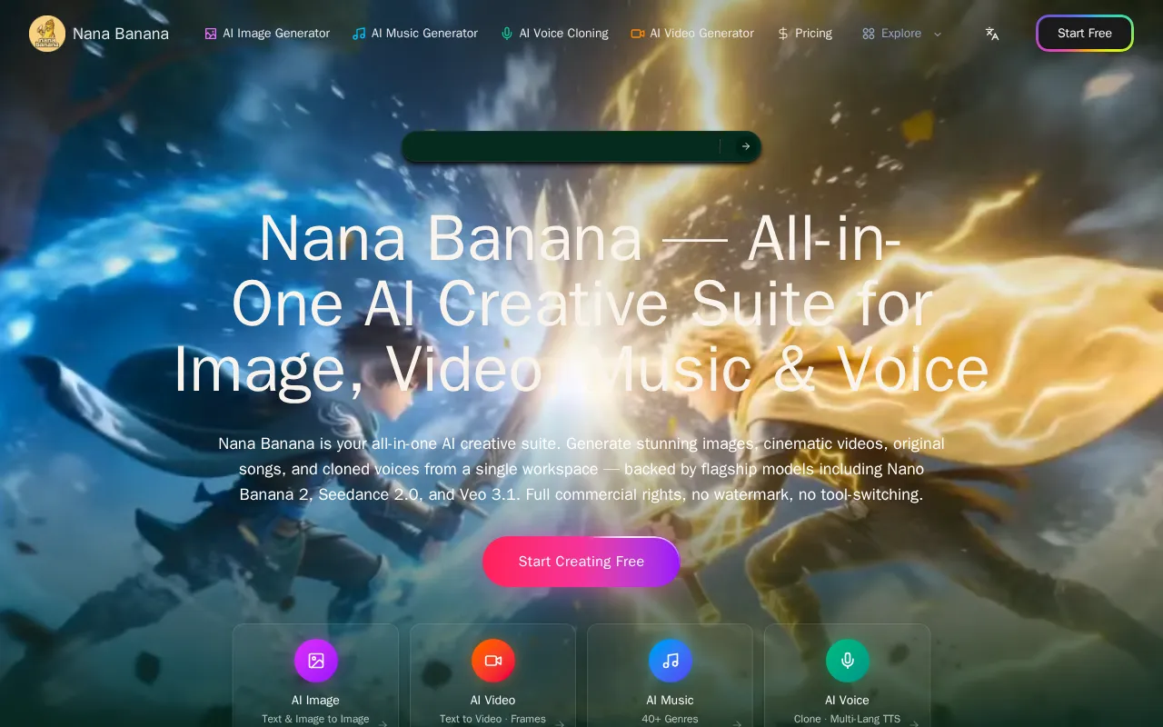 AI Nana Banana — preview screenshot