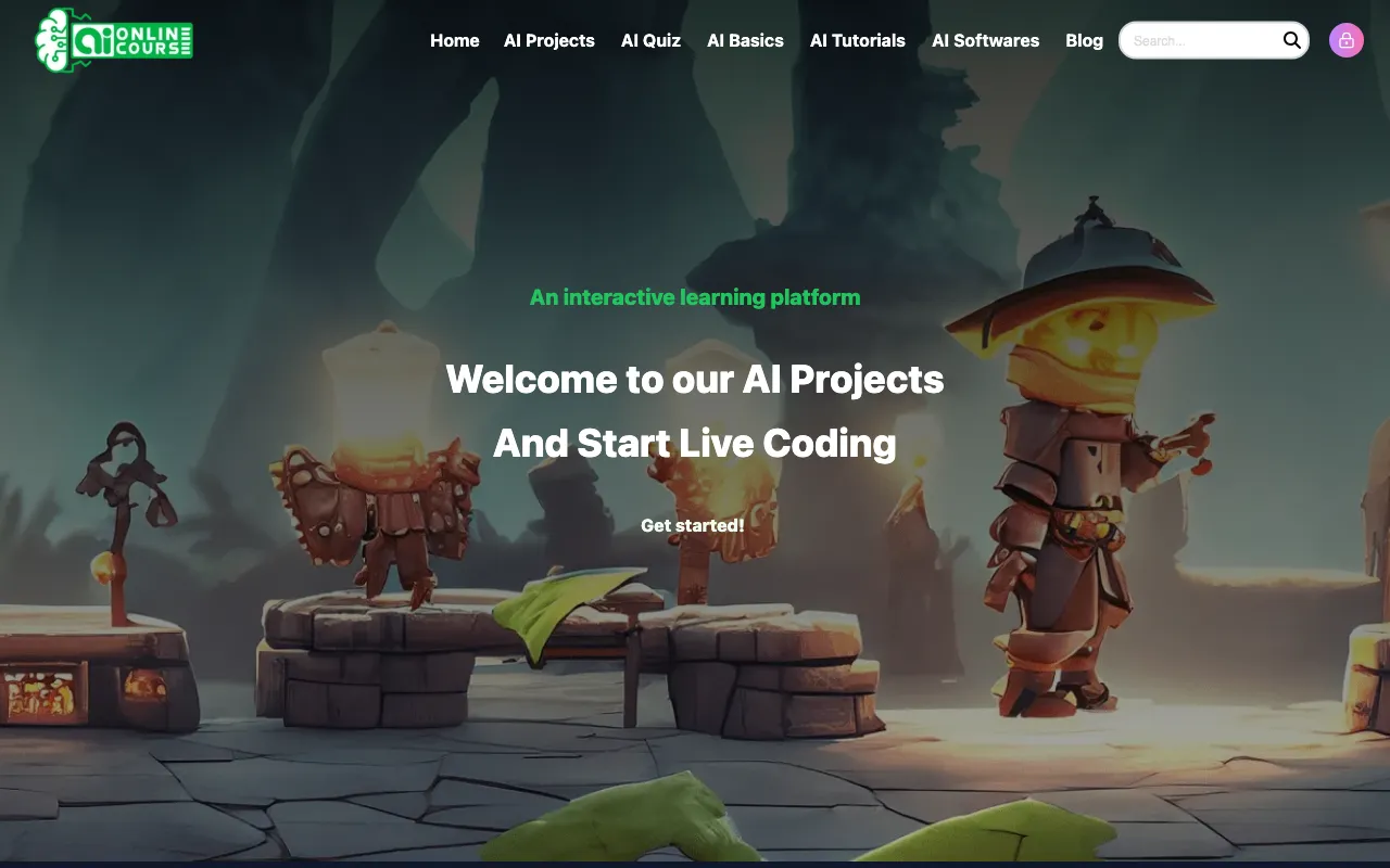 Ai online course — preview screenshot