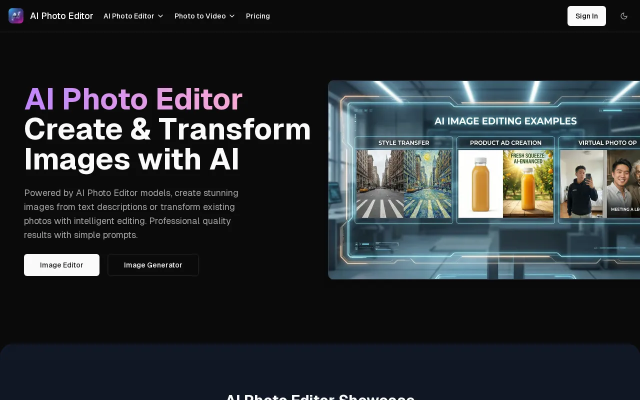 AI Photo Editor.ai — preview screenshot