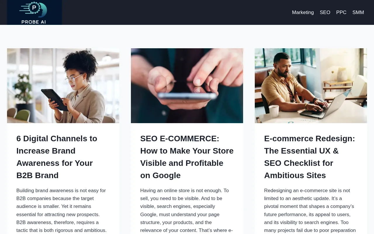 AI-Powered SEO & Digital Marketing Strategies — preview screenshot
