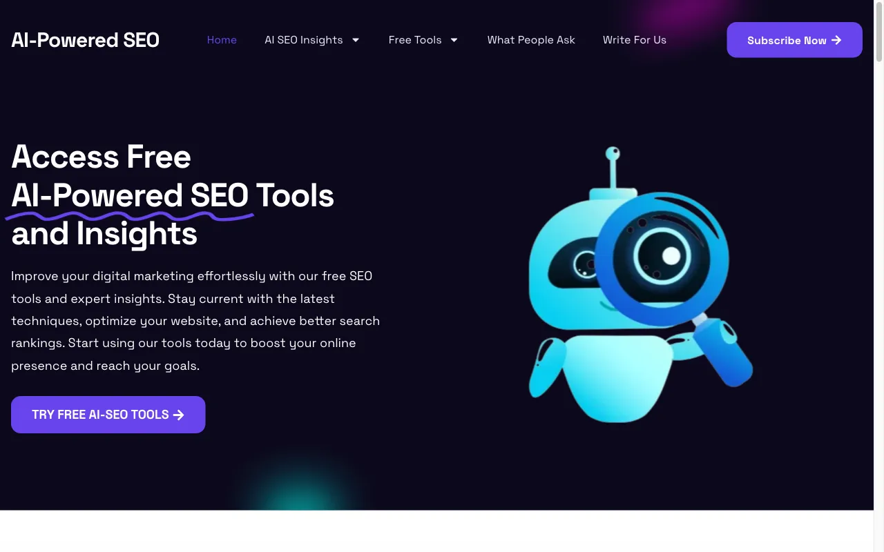 AI-Powered SEO — preview screenshot