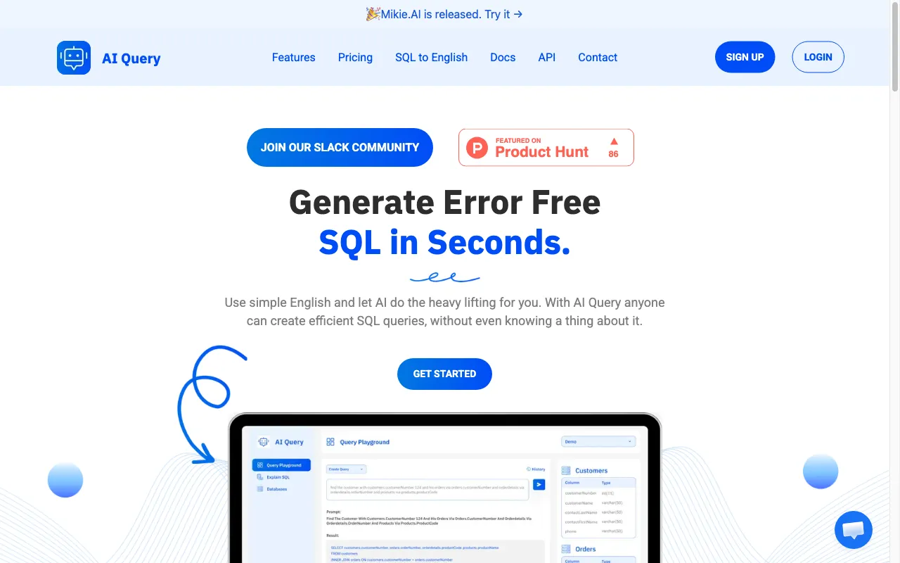 AI Query 2.0 — preview screenshot