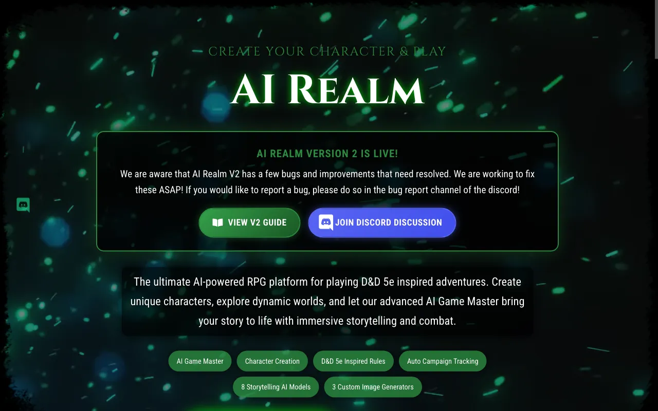 AI Realm — preview screenshot