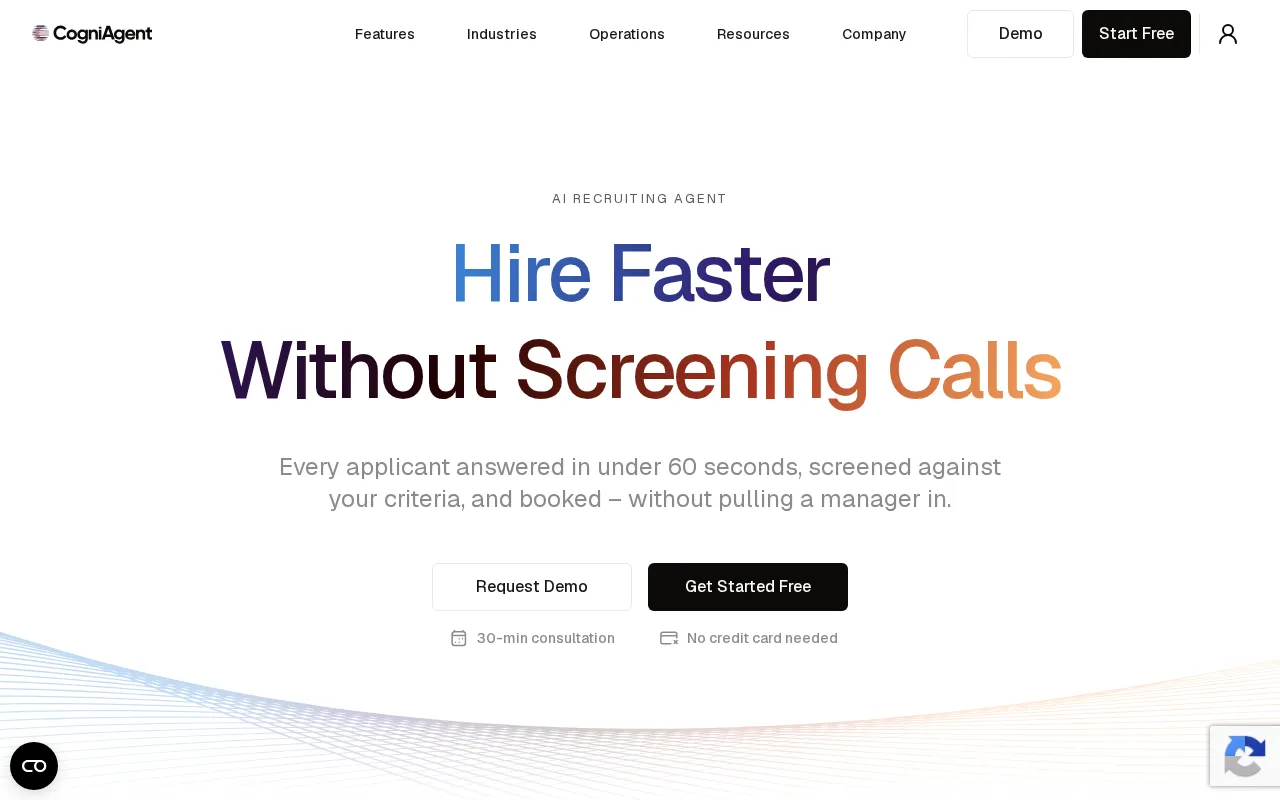 AI Recruiting Agent by CogniAgent — preview screenshot
