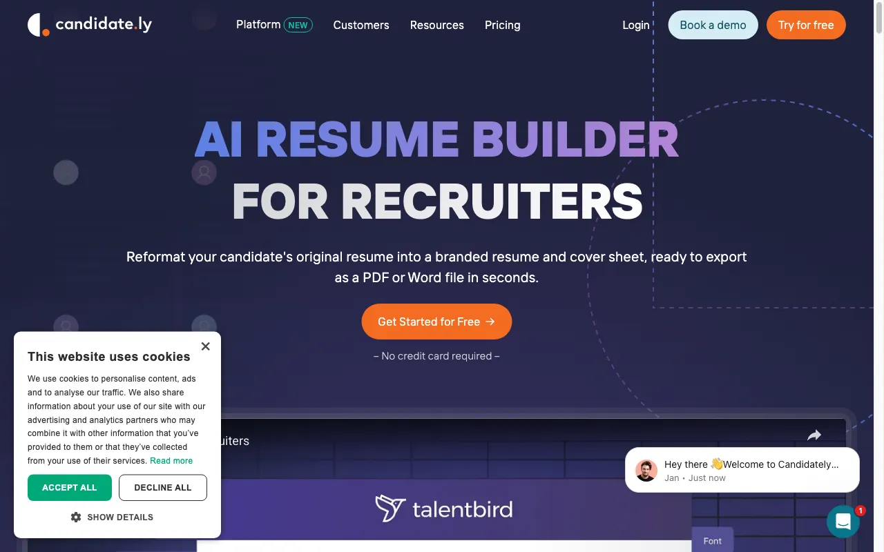 Candidately — preview screenshot