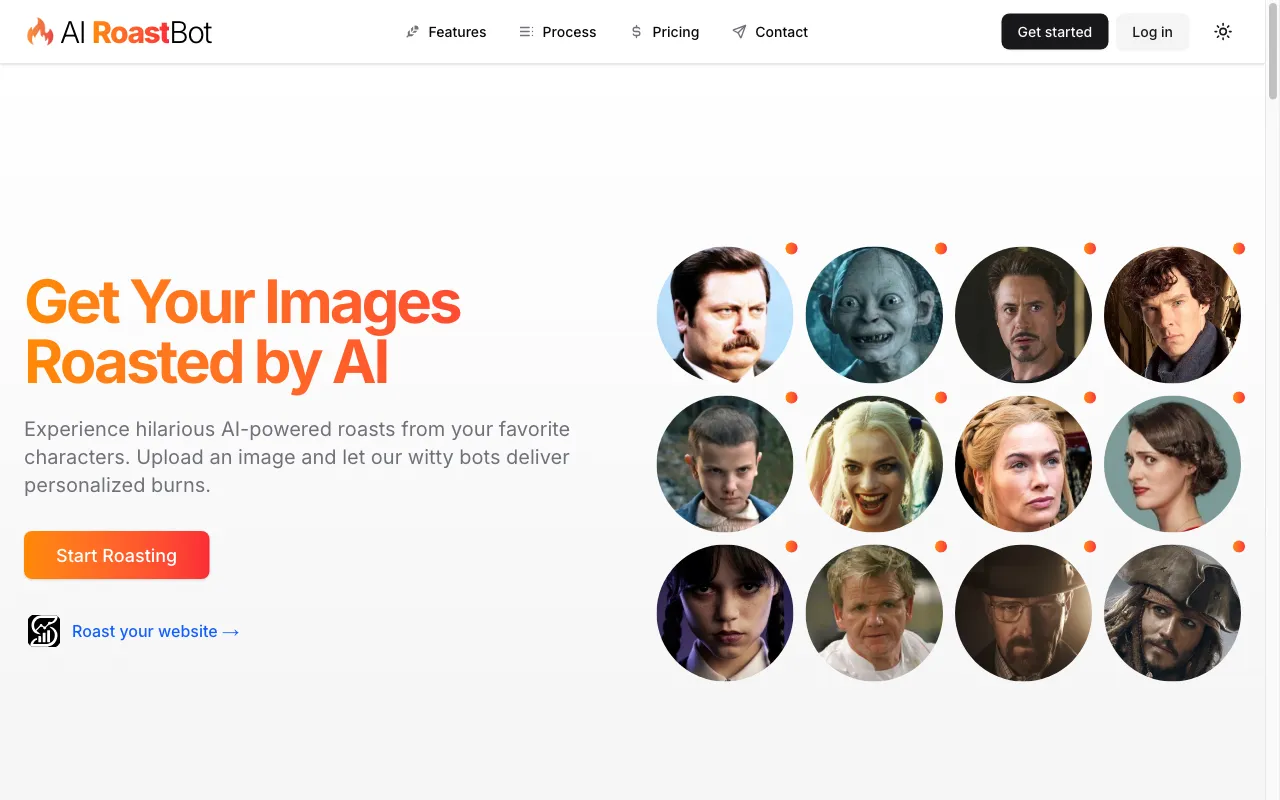 AI RoastBot — preview screenshot