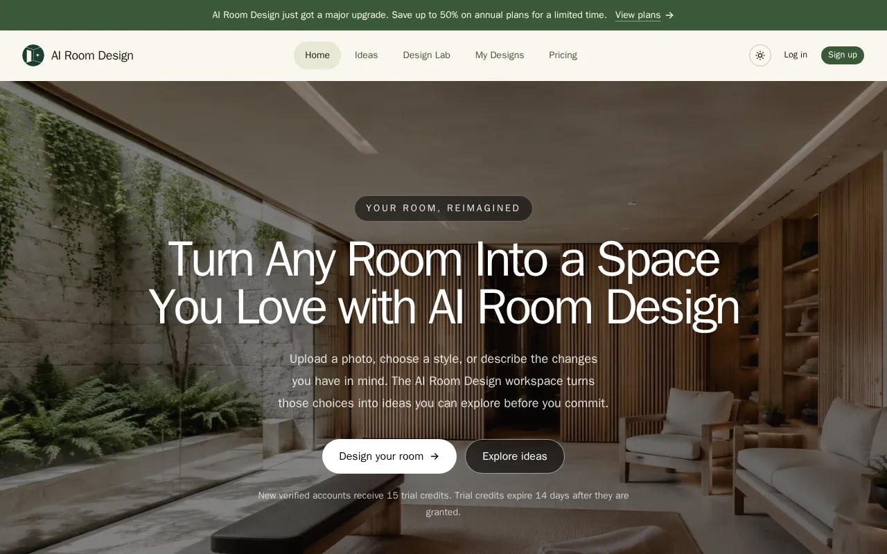 AI Room Design — preview screenshot
