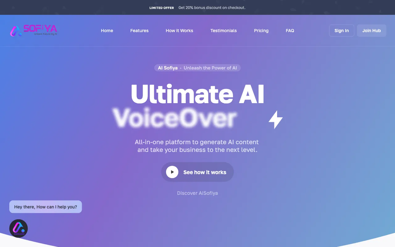 Ai Sofiya — preview screenshot