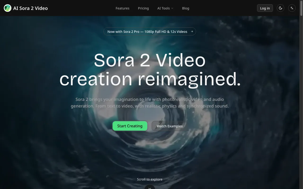 AI Sora 2 Video — preview screenshot