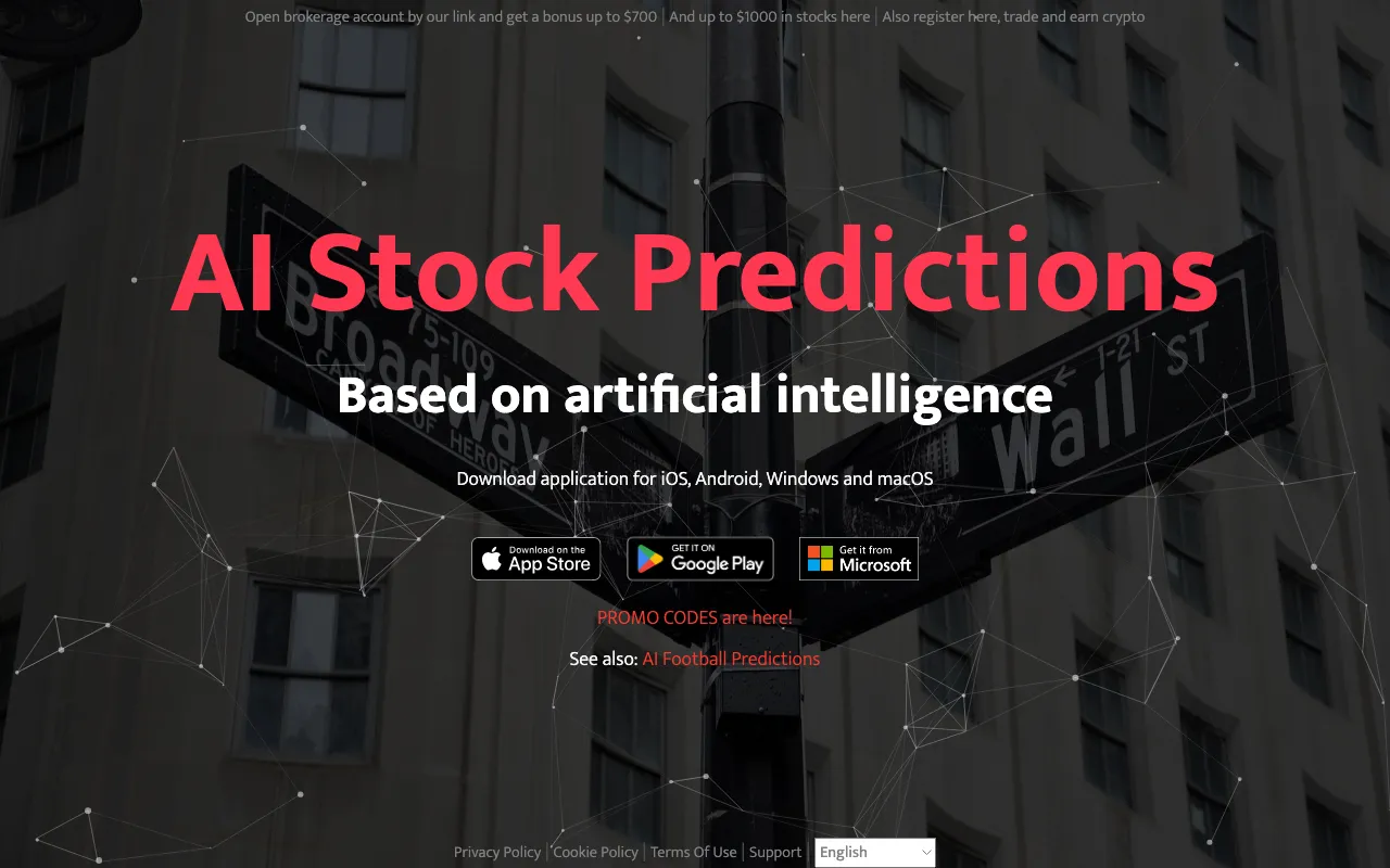 AI-Stock-Predictions.com — preview screenshot