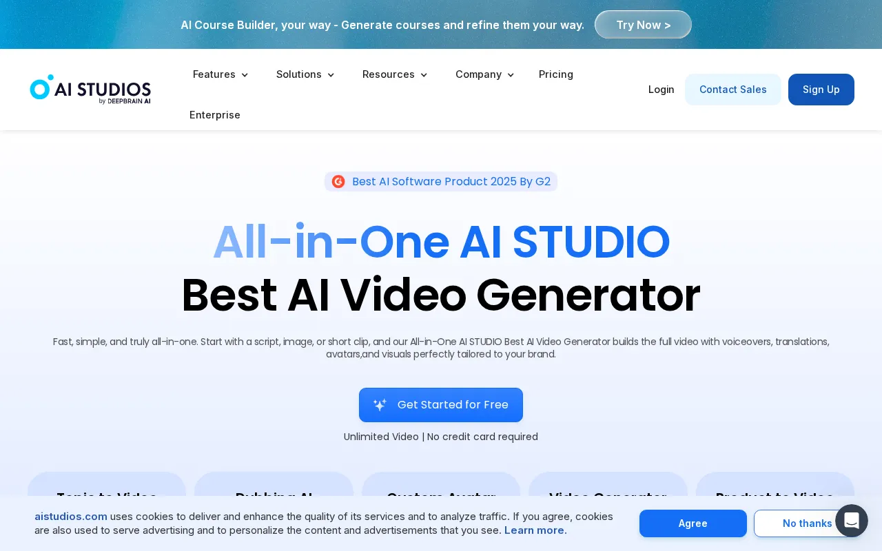 AI Studios — preview screenshot