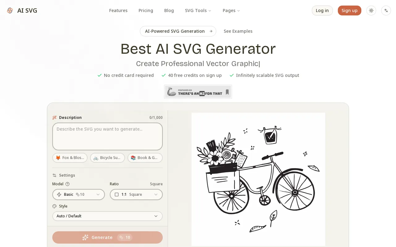 AI SVG.art — preview screenshot