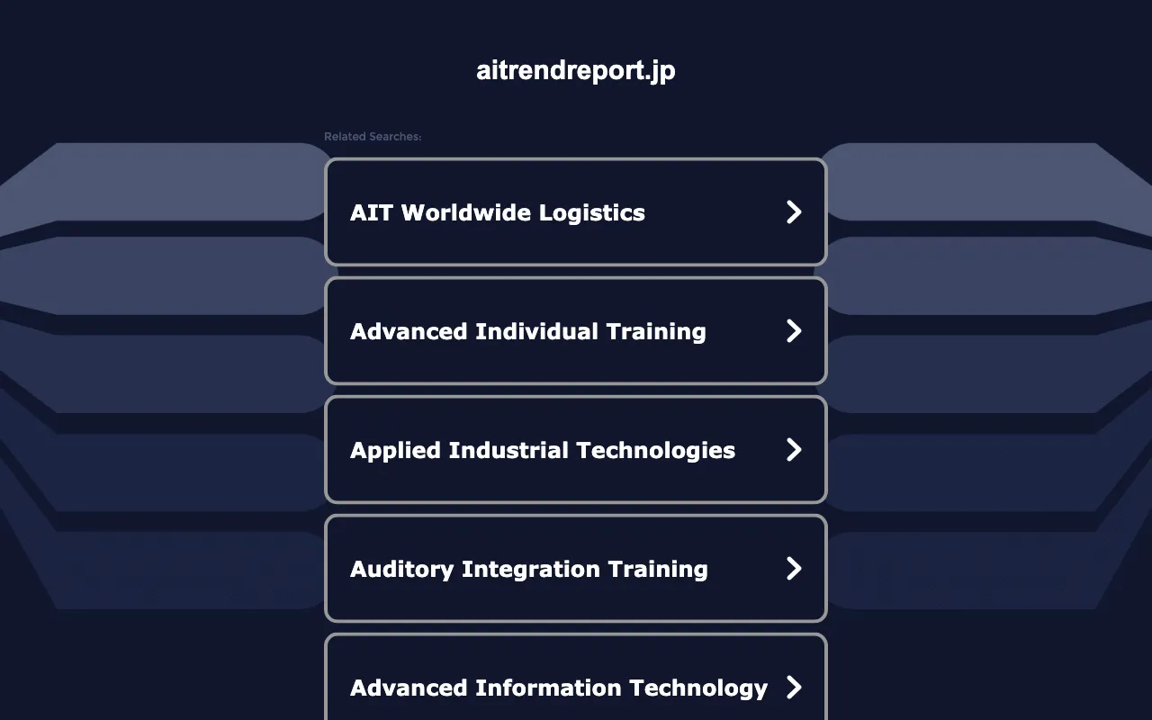 AI Trend Report — preview screenshot