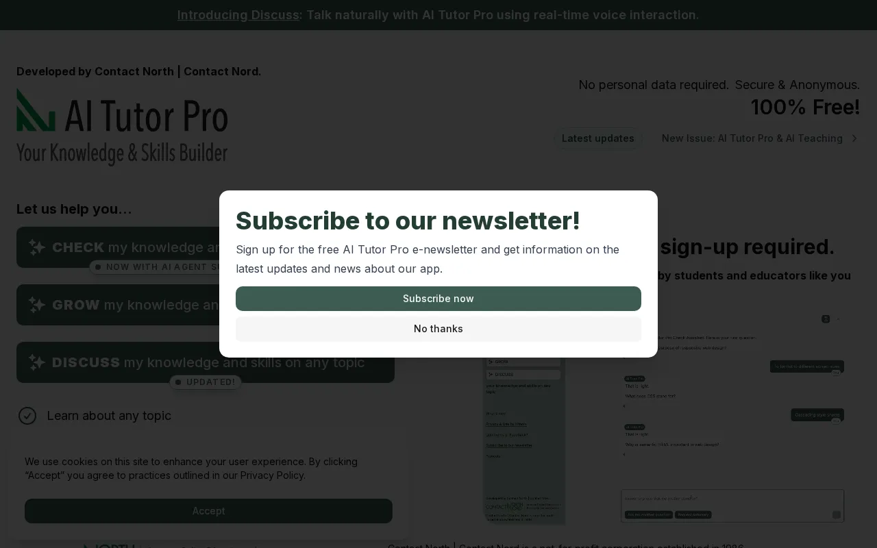AI Tutor Pro — preview screenshot