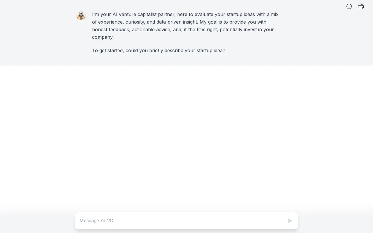 AI VC — preview screenshot
