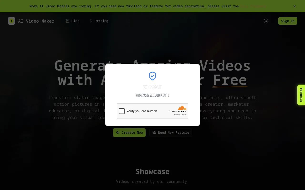 AI Video Maker — preview screenshot