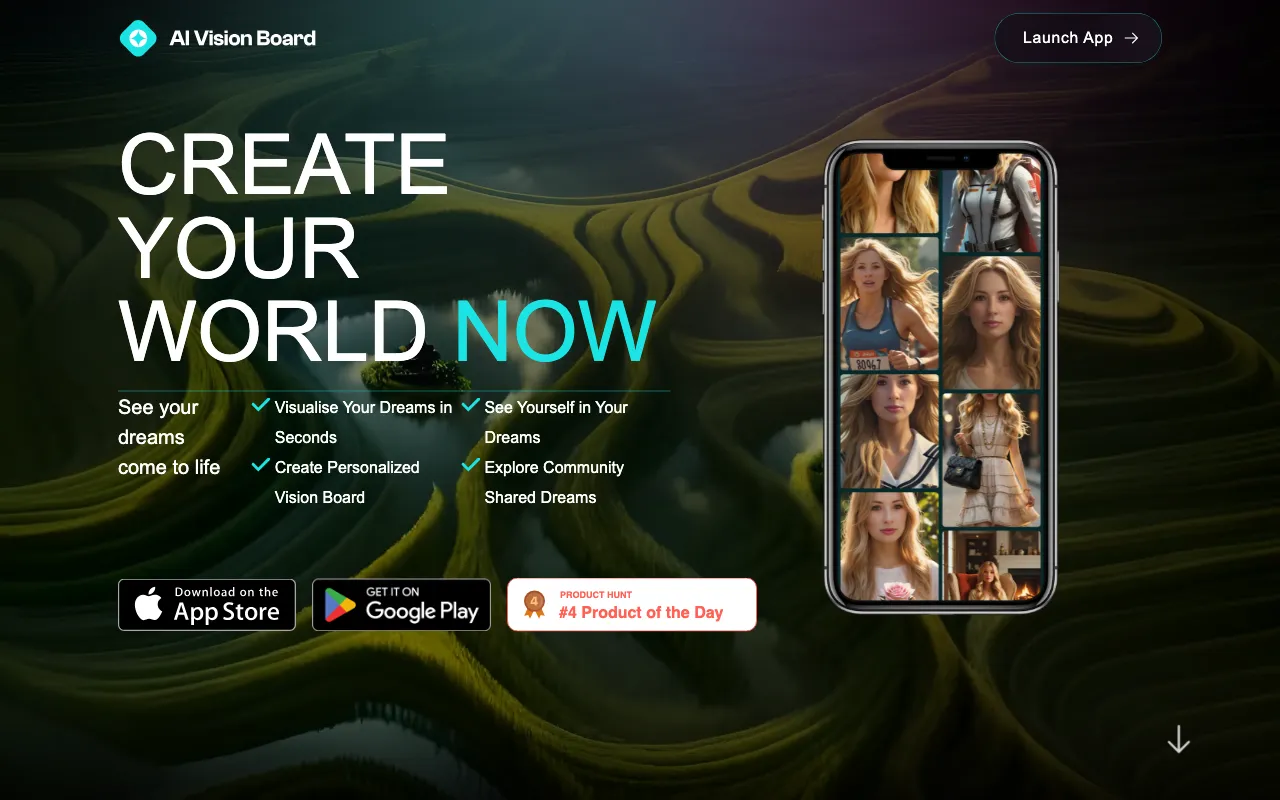 AI VisionBoard — preview screenshot