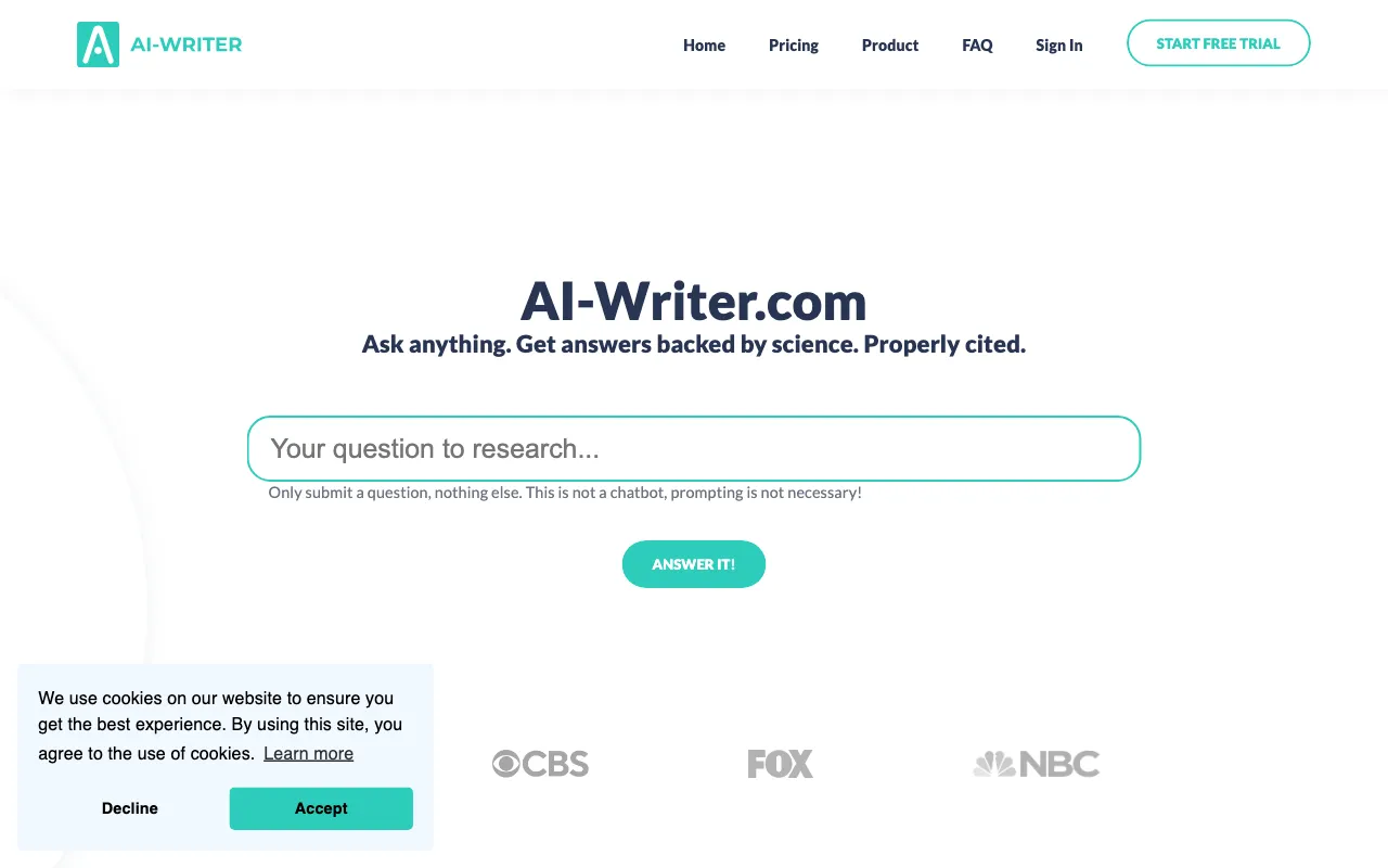 AI-Writer — preview screenshot