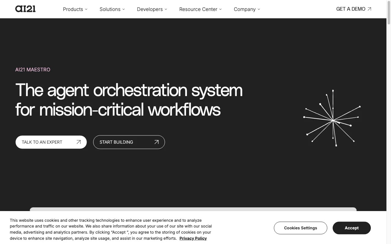 AI21 Maestro — preview screenshot