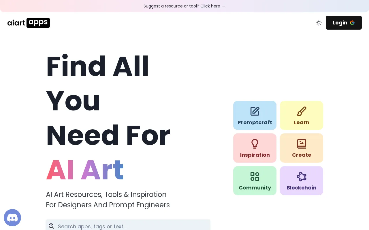 aiartapps — pricing page