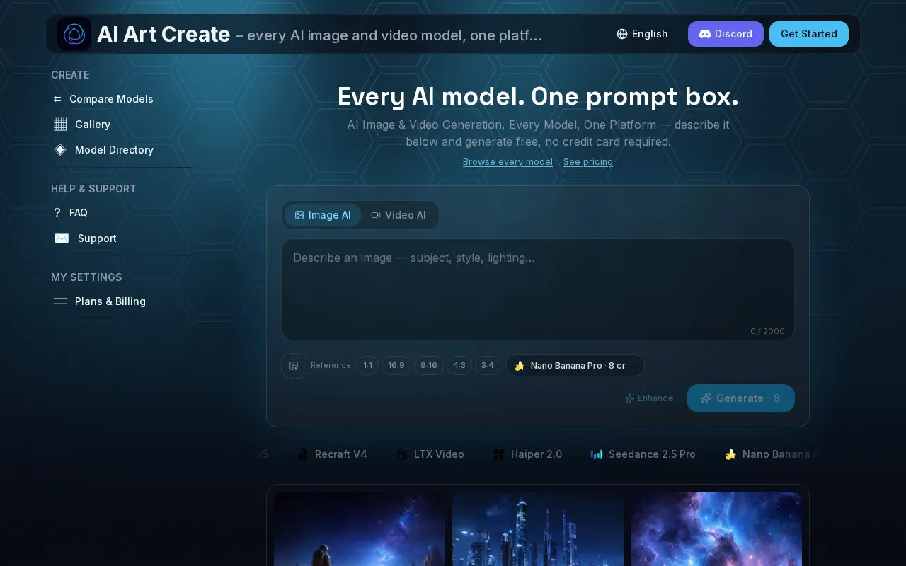 AI Art Create — preview screenshot