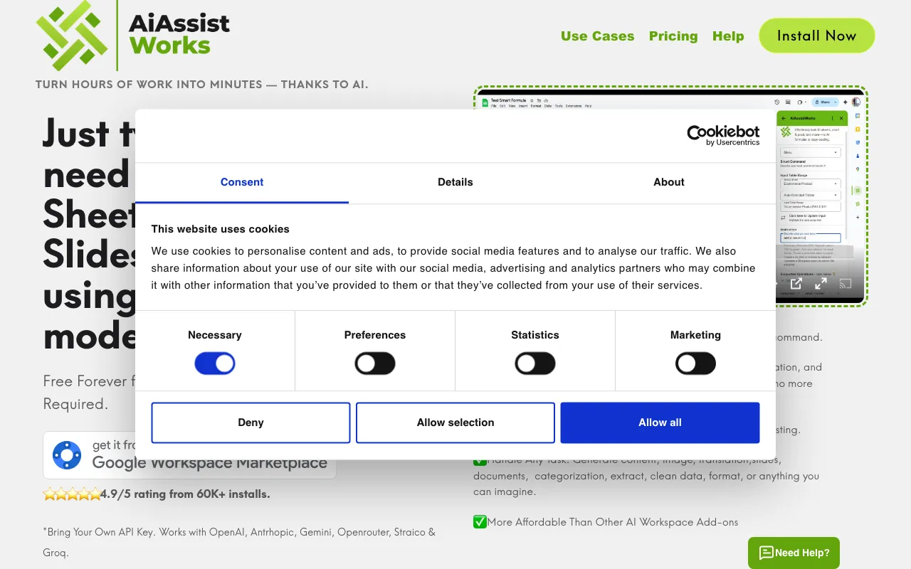 AiAssistWorks — preview screenshot