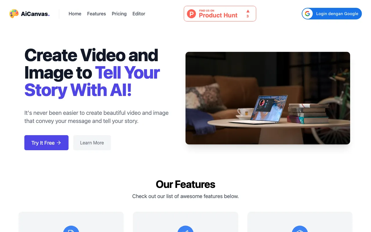 AiCanvas — preview screenshot