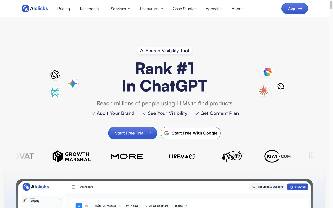 AIclicks — preview screenshot