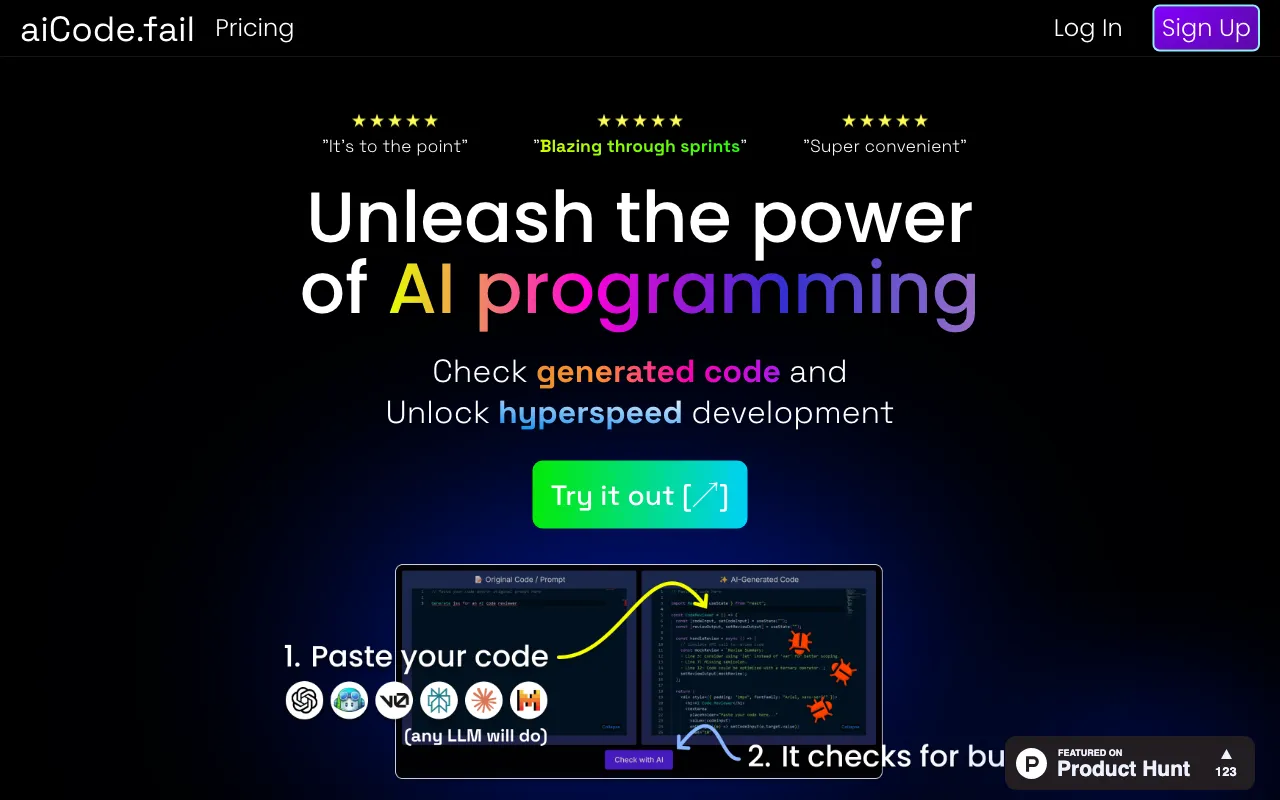 aiCode.fail — preview screenshot