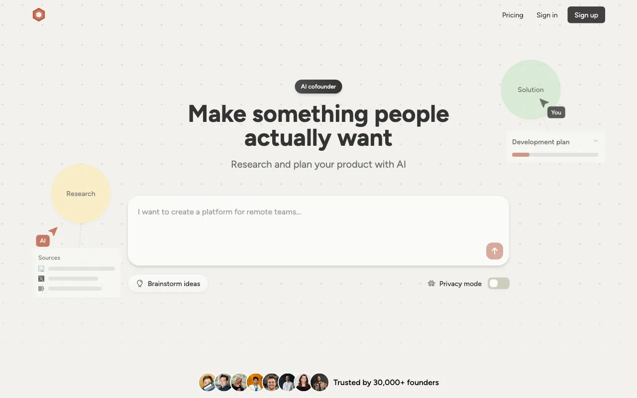 aicofounder.com — preview screenshot