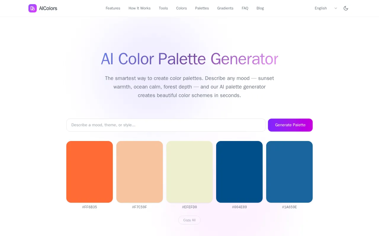 AiColors.app — preview screenshot