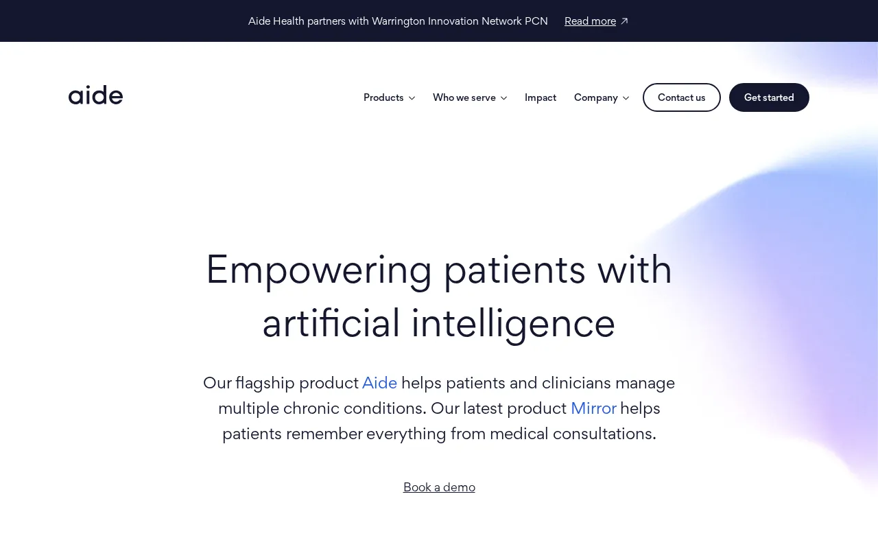 Aide Health — preview screenshot