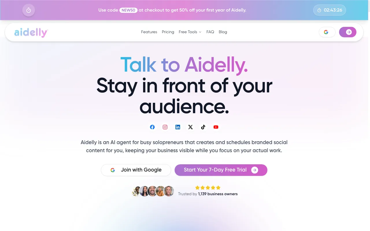 Aidelly — preview screenshot