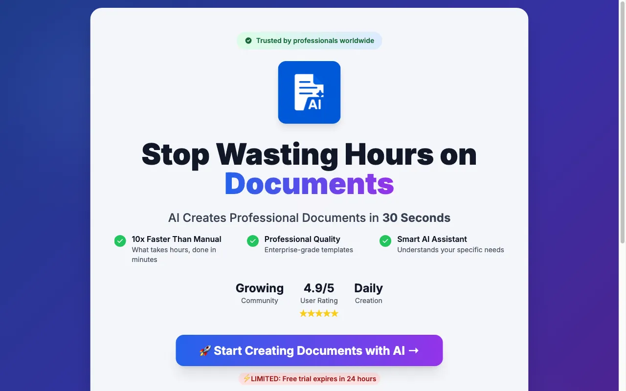 AI Document Maker — preview screenshot