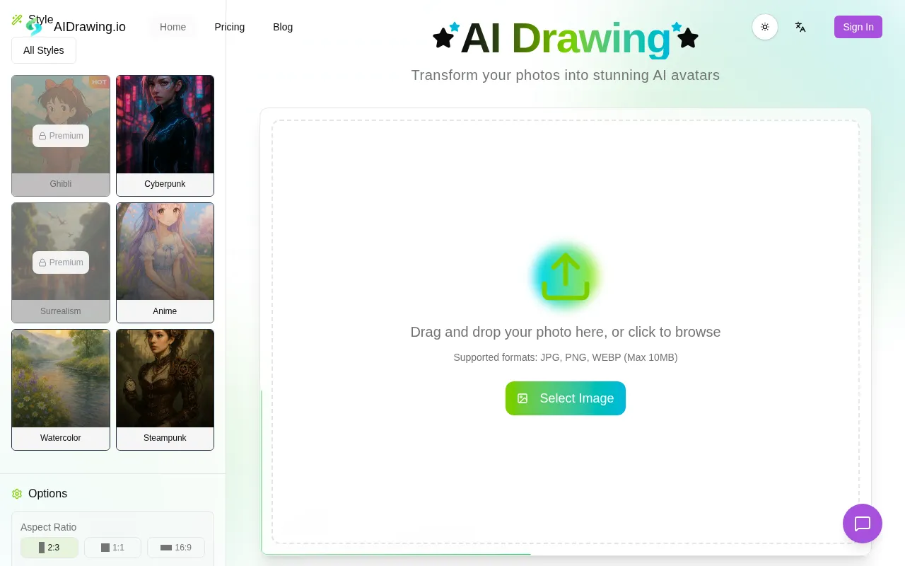 Aidrawing — preview screenshot