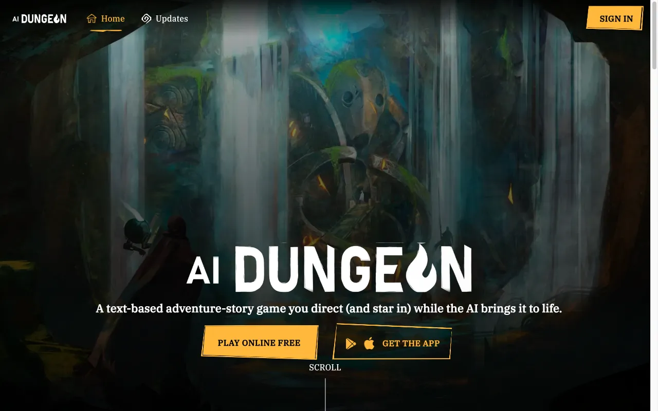 AIDungeon — preview screenshot