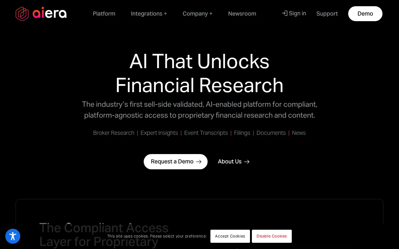 Aiera — preview screenshot