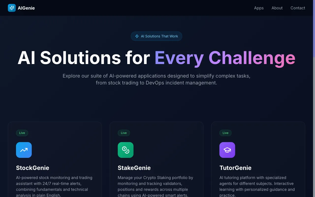 AiGenie — preview screenshot