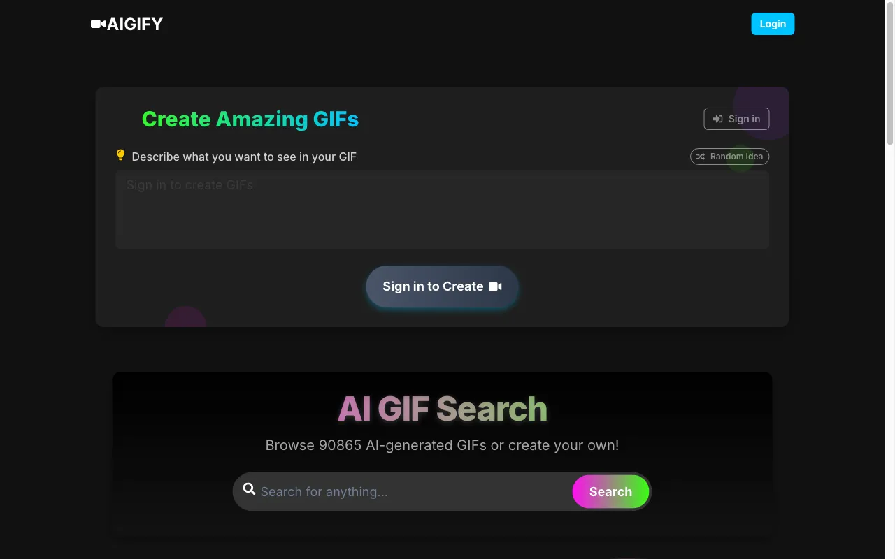 AIGIFY — preview screenshot