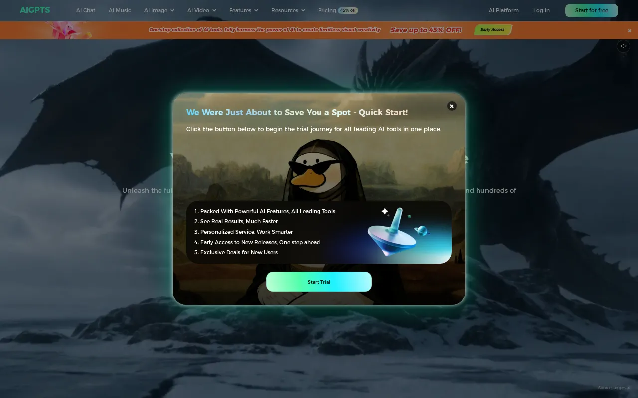 AIGPTS AI — preview screenshot
