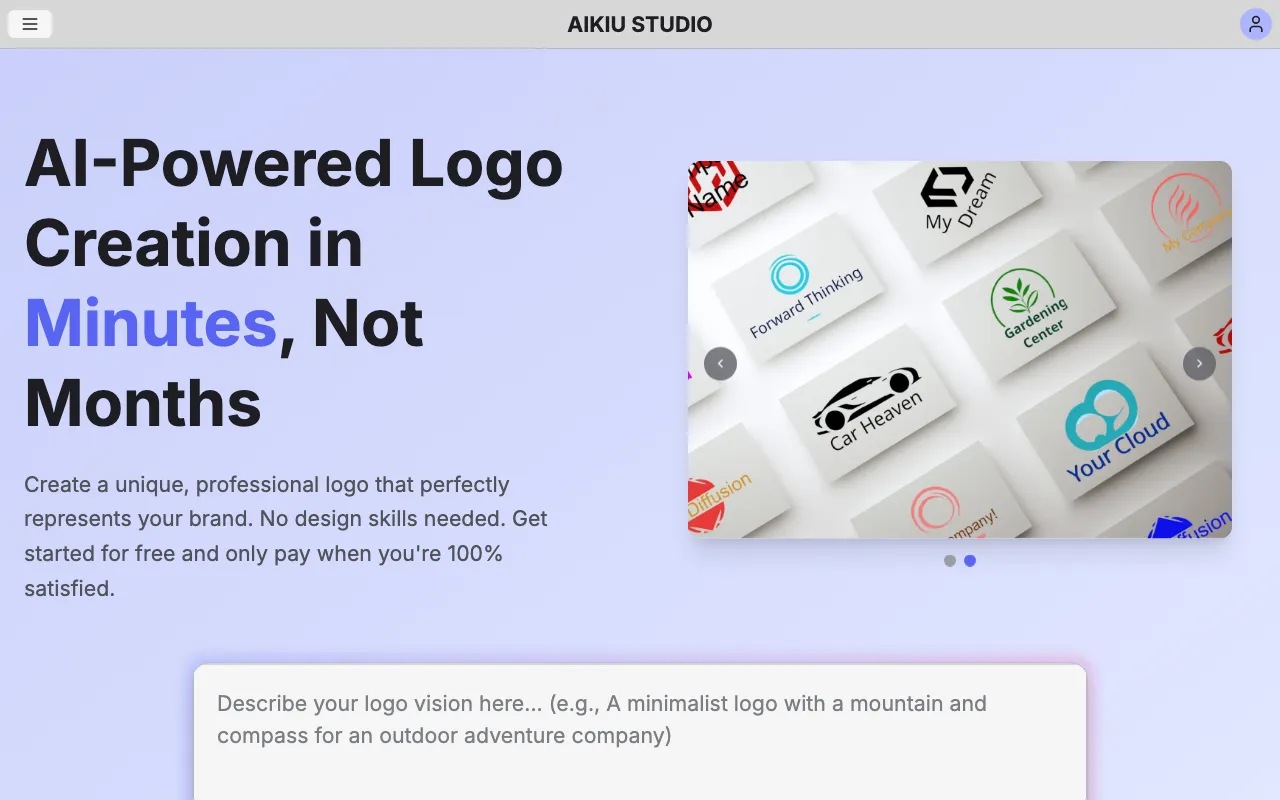 Aikiu Studio — preview screenshot