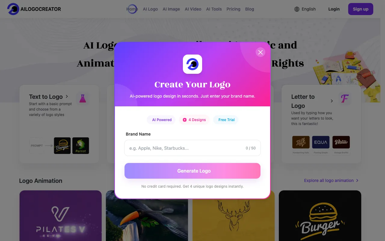 Ailogocreator — preview screenshot