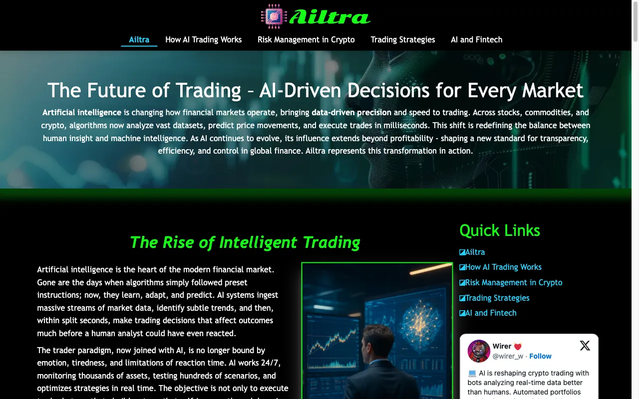 ailtra.ai — preview screenshot