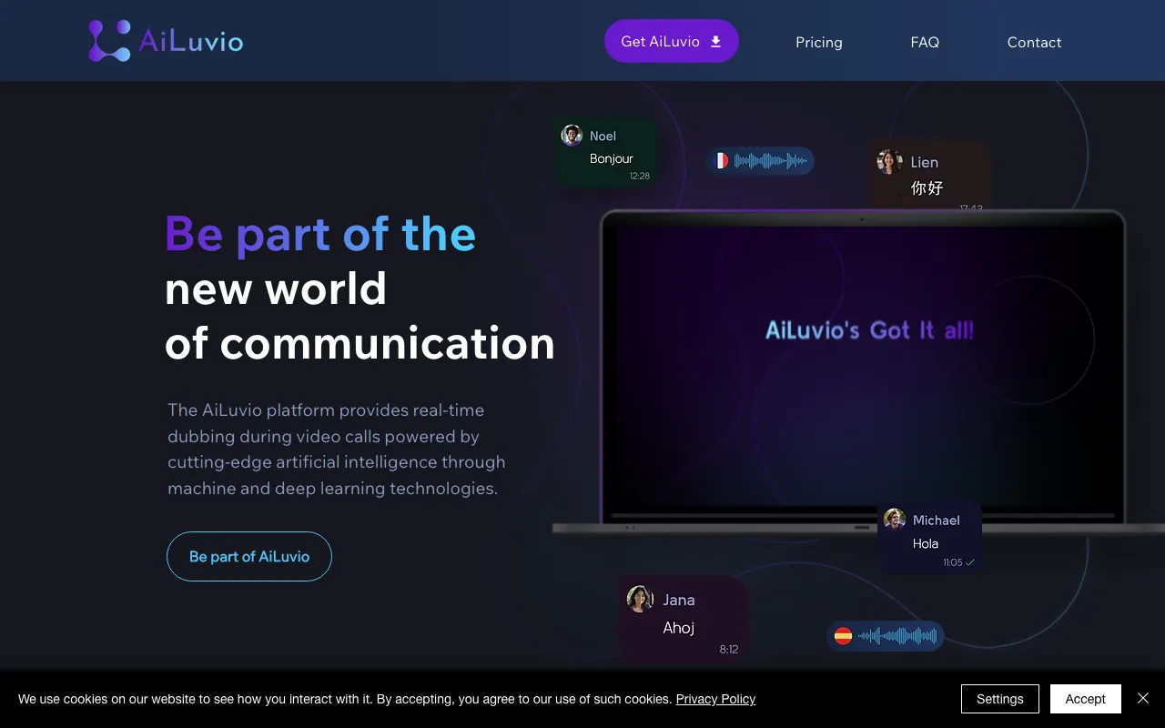 AiLuvio — preview screenshot