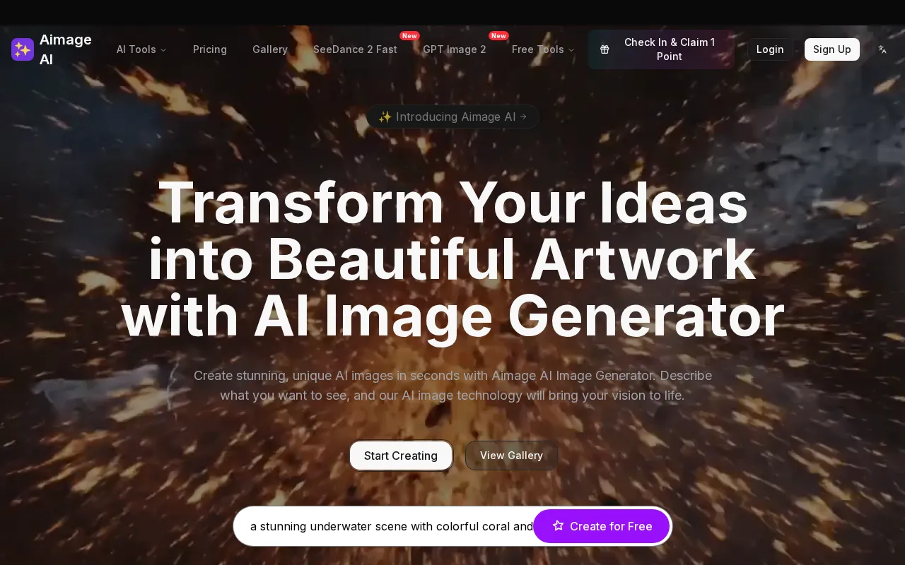 Aimage AI — preview screenshot
