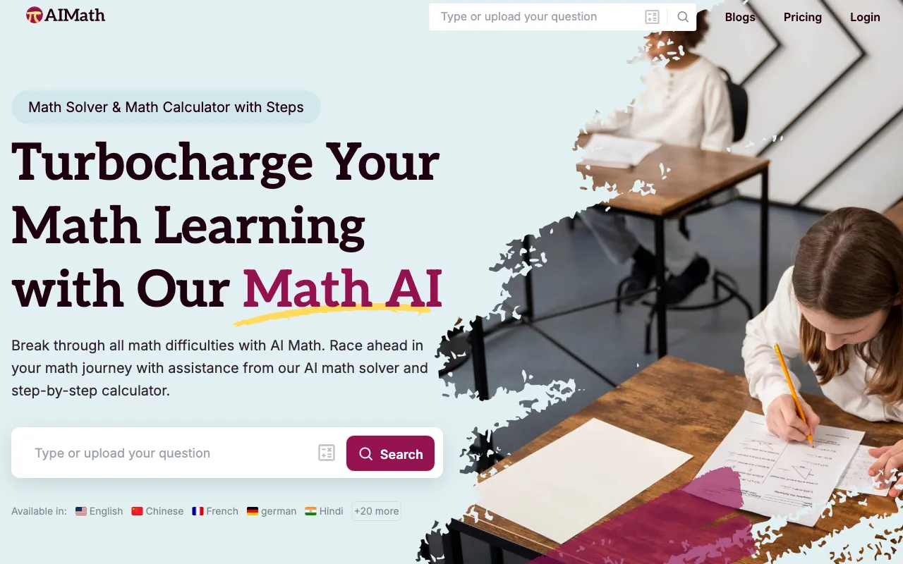 AIMath.com — preview screenshot